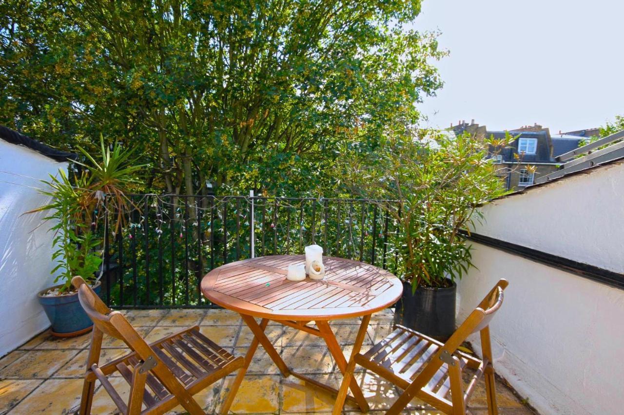 Ferienwohnung Kensington Flat With Roof Terrace And Sunshine London Exterior foto